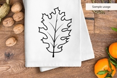 Hand Drawn Autumn Leaf SVG Product Image 5