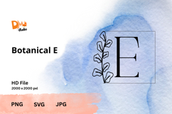 Botanical Monogram Product Image 1