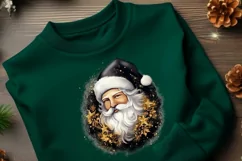 Christmas PNG Designs - Santa Claus Face Sublimation Designs Product Image 4
