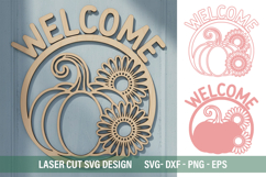 Welcome SVG - Laser Cut Design Product Image 3
