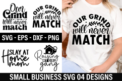 Business SVG Design - Our grind will never match Product Image 1