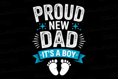 Proud New Dad svg | Father&#039;s day Svg | Svg Files for Cricut Product Image 1