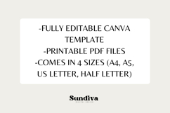 Yearly Planner Quarterly Editable Template Product Image 2