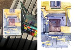 Saint Petersburg Watercolor Sketch Set Product Image 4