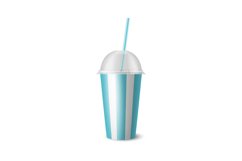 Disposable Cup. Vector Set. Product Image 14