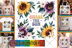 Sweet TSHIRT Designs Art PNG, Flower Quote Product Image 1