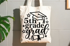 5th Grade Grad Svg, Middle School Svg, Graduation Svg. Product Image 6