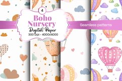 Nursery Boho digital paper Seamless backgrounds Product Image 2