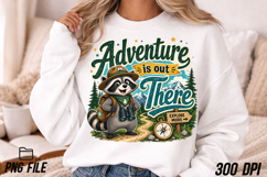 Adventure is out There Funny Animal PNG Product Image 5