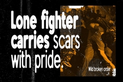 Under Trained Urban Blurry Sans Serif Font Product Image 5