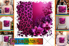 Joyful TSHIRT Designs Art PNG, Leopard Prints Product Image 1