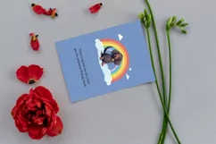 Dachshund sympathy card, Dog condolence cards, Pet loss card Product Image 7