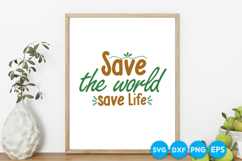 Earth day quotes SVG Design, Earth day SVG Design Product Image 5