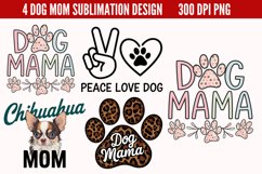 Dog Mom Sublimation Bundle PNG, Product Image 5