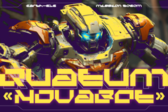 Cyber Grid - Cyber Crypto Font Product Image 5