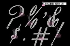 Silver Diamond Alphabet Clipart Product Image 3