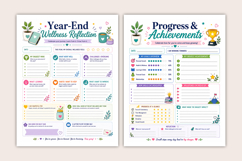 Nourish &amp; Thrive Journal | Printable Wellness Journal Product Image 5