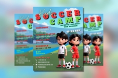 Kids Soccer Camp Flyer Template, Kids Soccer School Flyer Product Image 5