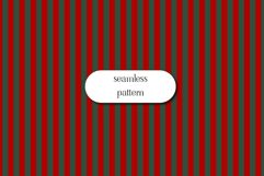 Red and Green Christmas Stripe Seamless Pattern Product Image 1