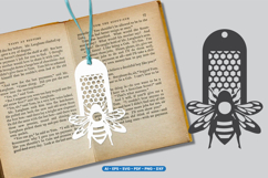 Bee Bookmark Papercut - Papercut Template Product Image 1