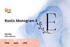 Rustic Monogram Product Image 1