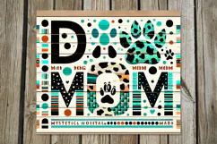 Dogs mom | 4 skinny tumbler Sublimation designs Product Image 5