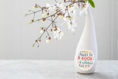 Between the pages of a book is a lovely place to be Sticker Product Image 5