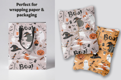 Seamless Halloween Digital Paper, Cute Pattern Design Product Image 5