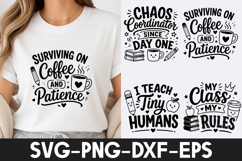 Funny Teacher Quotes T Shirt Design SVG PNG Product Image 1