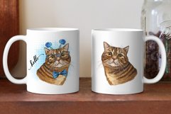 Funny Tabby Cat illustration Product Image 3