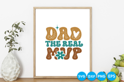 Father's day retro SVG Design Product Image 5