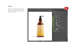 Pump Bottle Animated Mockup Product Image 5
