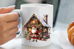 Cute Christmas Set Sublimation Clipart, Christmas PNG Product Image 5