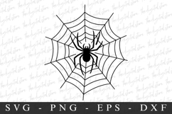 Spider Svg | Halloween Svg | Svg Cut Files Product Image 1