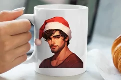 Christmas Male Clipart Men Sublimation, Christmas PNG Product Image 5