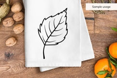 Hand Drawn Autumn Leaf SVG Product Image 5