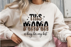 This Mama Is Doing Her Very Best PNG | Leopard Print Mama Product Image 2