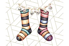 Pastel Goth Halloween PNG Clipart, Creepy Cute Art Product Image 5