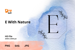 With Nature Monogram Product Image 1