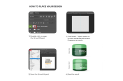 Plastic Cream Jar - PSD Mockup Product Image 5