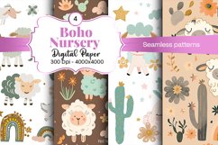 Nursery Boho digital paper Seamless backgrounds Product Image 2