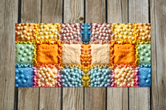 Candy patchwork | 4 retro Sublimation Mug designs Product Image 5