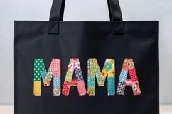 Vol. 24 Patchwork Fabric Mama - PNG Product Image 5