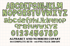Back to School Alphabet png, letters doodle, school clipart Product Image 5