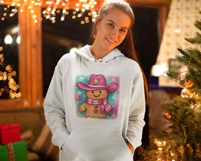 Western Christmas Png Preppy Brushstroke Gingerbread Product Image 3