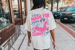 I Was Made For Happy Sunny Days PNG, Summer Sublimation Product Image 5