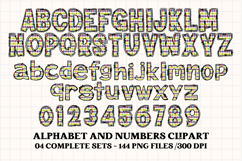 Construction Alphabet Clipart, construction letters doodle Product Image 5