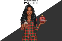 Christmas motivational women png design for T-shirts Product Image 2