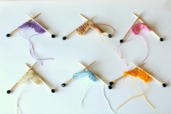 Miniature needles with knitting yarn tutorial PDF dollhouse Product Image 5
