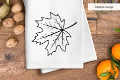 Hand Drawn Maple Leaf SVG Product Image 5